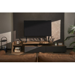 Gembird TVS-D90F-01 Tabletop TV stand 45"-90" Black