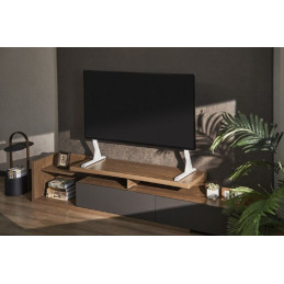 Gembird TVS-D90F-01 Tabletop TV stand 45"-90" Black
