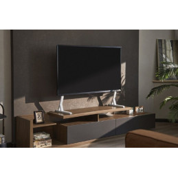 Gembird TVS-D90F-01 Tabletop TV stand 45"-90" Black