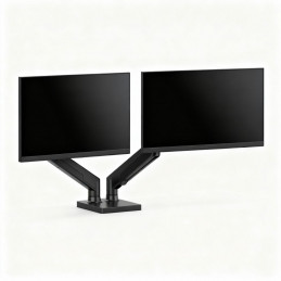 Delight Dupla LCD tartókonzol - karos, teleszkópos - asztallapra rögzíthető