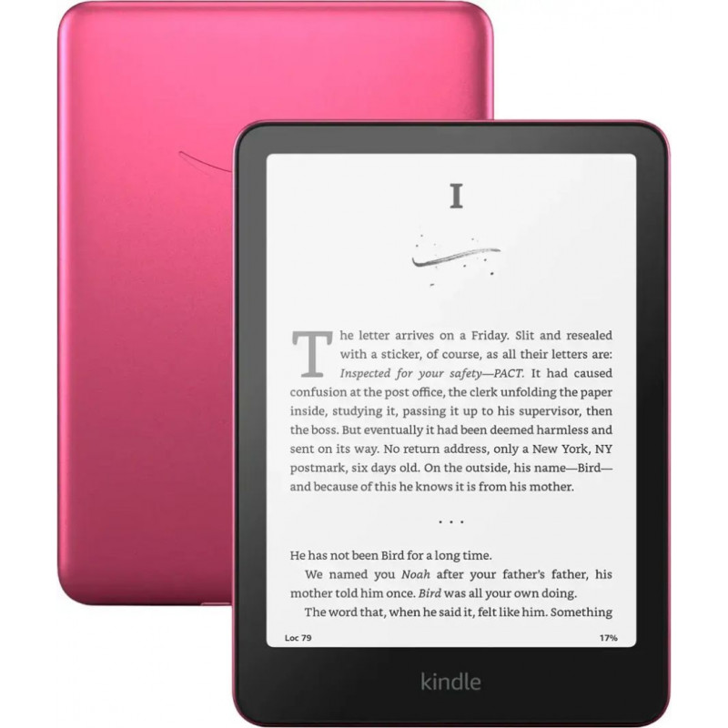 Amazon Kindle Paperwhite (2024) 7" E-book olvasó 16GB Raspberry (Reklámos verzió)