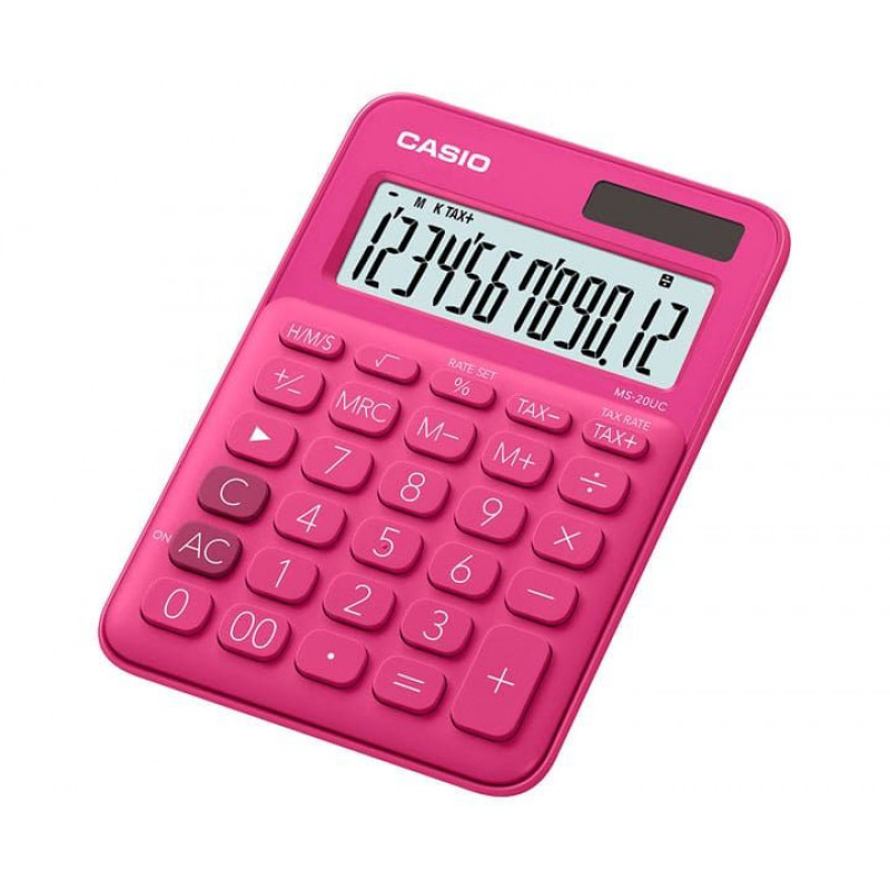 Casio MS-20UC-RD Asztali számológép Red