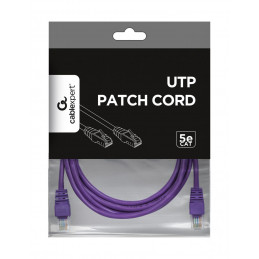 Gembird CAT5e U-UTP Patch Cable 1m Purple