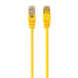 Gembird CAT5e F-UTP Patch Cable 1m Yellow