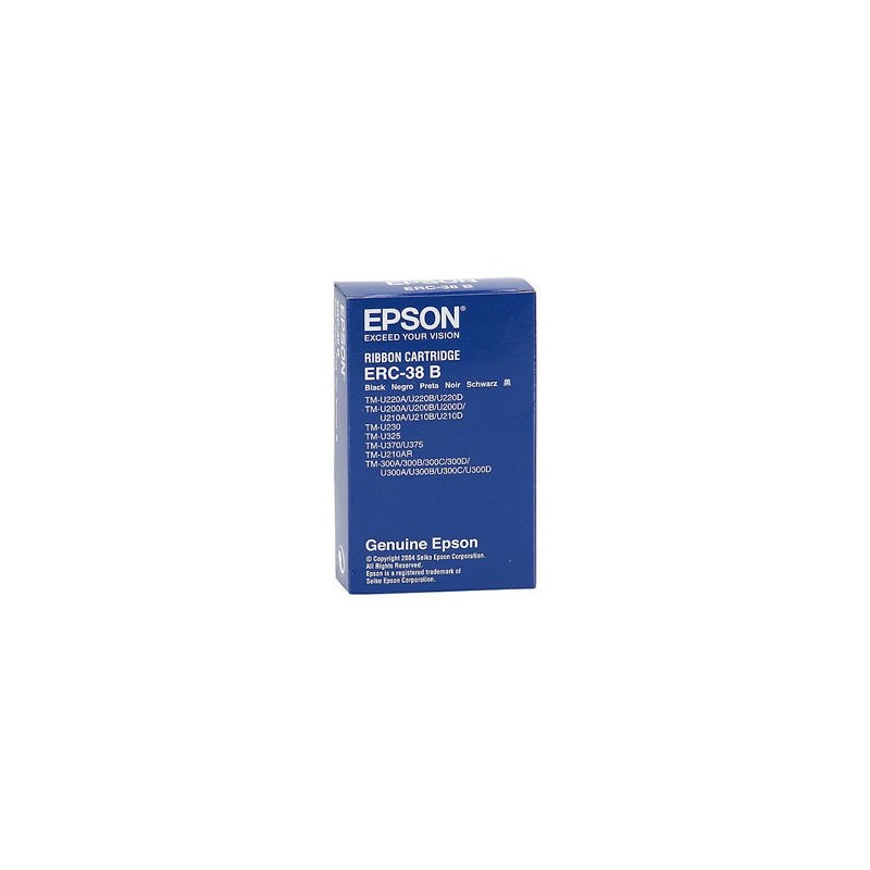 EPSON ERC 38 fekete eredeti festékszalag (S015374)