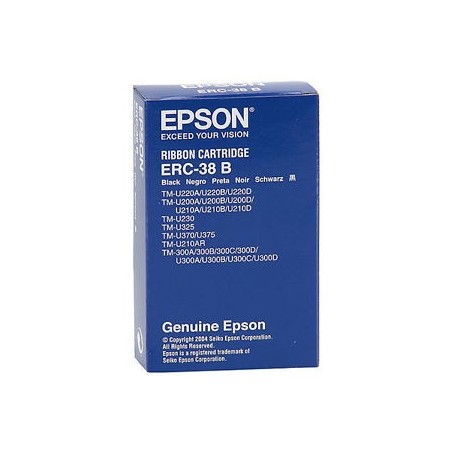 EPSON ERC 38 fekete eredeti festékszalag (S015374)