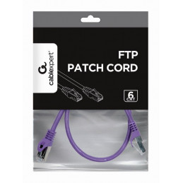 Gembird CAT6 F-UTP Patch Cable 0,5m Purple