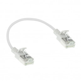 ACT CAT6A U-FTP Patch Cable 0,15m White