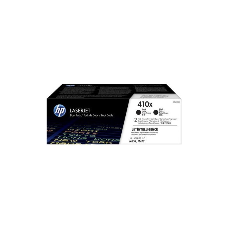 HP CF410XD (410X) fekete eredeti toner duplacsomag