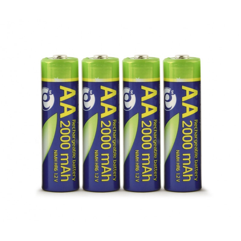 Gembird 2000mAh AA Ni-MH akkumulátor 4db/csomag