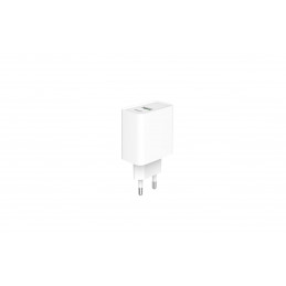 Gembird 2-port 20 W USB fast charger White