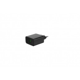 Gembird 2-Port 20W USB Fast Charger Black