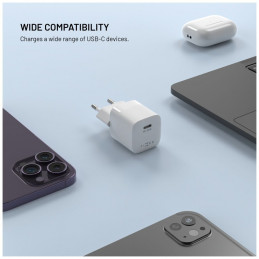 FIXED Mini USB-C GaN Charger 30W White