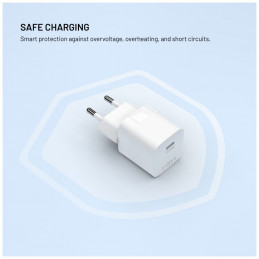 FIXED Mini USB-C Travel-Charger 20W White