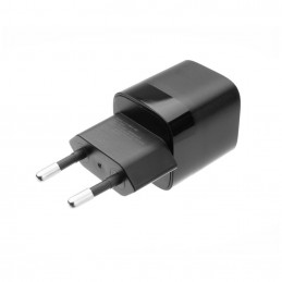 FIXED Mini hálózati töltőkészlet USB-C kimenettel és USB-C/Lightning kábellel 20W 1m, fekete