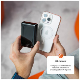 FIXED MagZen 10 Pro Qi2 standard 10000mAh PowerBank fekete
