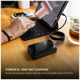 FIXED Zen 10 Pro 10 000 mAh Powerbank, fekete