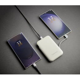 Intenso S10000 10000mAh + Integriertes USB-C PowerBank Beige