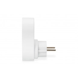 Digitus DA-70617 Universal USB Plug-in Charger with 2 x USB-A Sockets and Integrated Socket