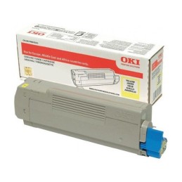 Oki C612 sárga eredeti toner (46507505)