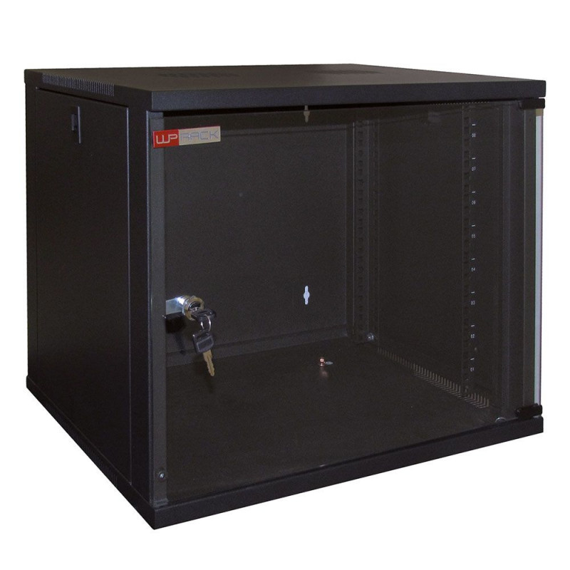 WP WPN-RWA-09606-B Falra szerelhető Rackszekrény Black