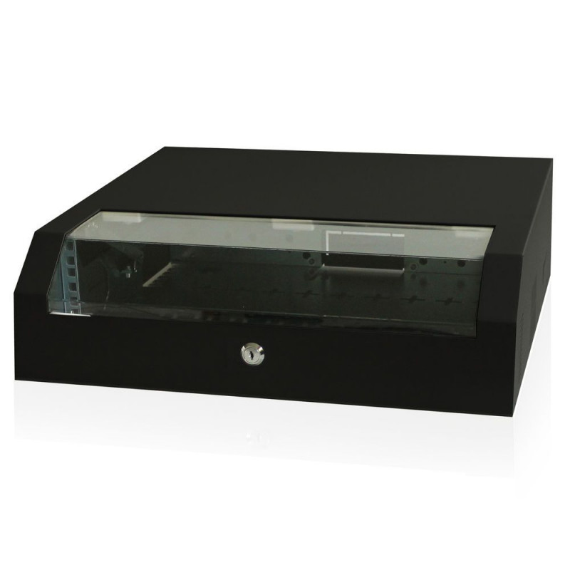 WP WPN-RWV-05501-B Falra szerelhető Rackszekrény Black