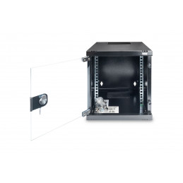 Digitus DN-10-06U-B Falra szerelhető Rackszekrény Black