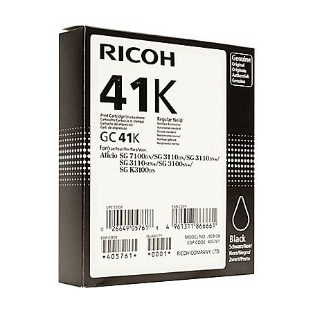 Ricoh SG3110 fekete eredeti gél (405761)