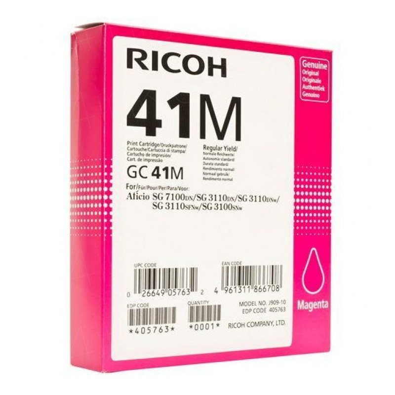 Ricoh SG3110 magenta eredeti gél (405763)