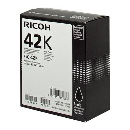 Ricoh SGK3100 fekete eredeti gél (405836)