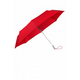 Samsonite Alu Drop S Safe 3 Sect. Umbrella Tomato Red