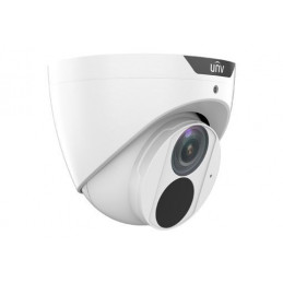 Uniview Prime-I 4MP Lighthunter turret dómkamera, 2.8mm fix objektívvel, mikrofonnal