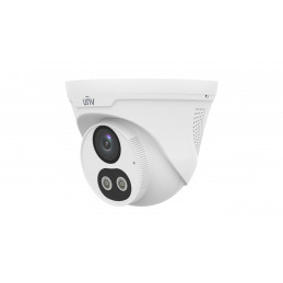 Uniview Easystar 4MP Colorhunter turret dómkamera, 2.8mm fix objektívvel, mikrofonnal és hangszóróval (DL)