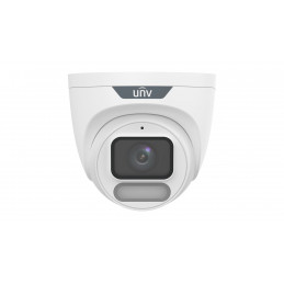 Uniview Easystar Colorhunter 8MP OwlView Wise-ISP turret dómkamera, 2.8mm fix objektívvel, mikrofonnal