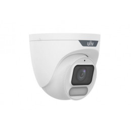 Uniview Easystar Colorhunter 2MP OwlView Wise-ISP turret dómkamera, 2.8mm fix objektívvel, mikrofonnal