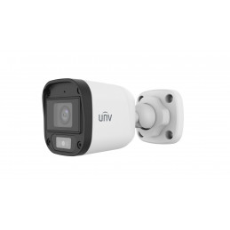 Uniview 2MP analóg ColorHunter Dual-light csőkamera, 4mm fix objektívvel, mikrofonnal (DL)