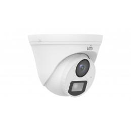 Uniview 5MP analóg ColorHunter Dual-light turret dómkamera, 2,8mm fix objektívvel, mikrofonnal (DL)