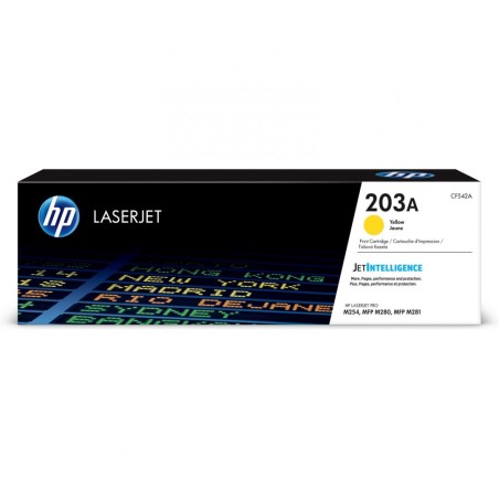 HP CF542A (203A) sárga eredeti toner