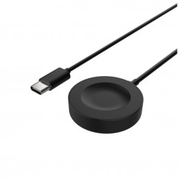 FIXED USB-C töltőkábel Huawei Watch GT 2 Pro/3/3 Pro/4/4 Pro/5/5 Pro okosórához, fekete