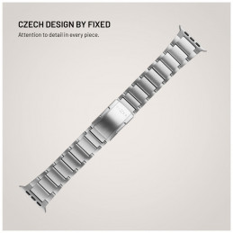 FIXED Titán óraszíj Apple Watch 44/45/46/49mm okosórához, natural titanium