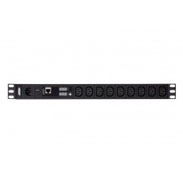 ATEN PE1109G Basic Metered 1U PDU Black