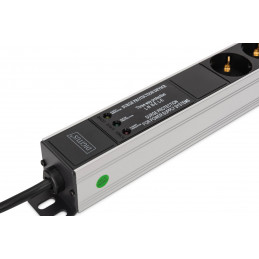 Digitus DN-95438 Túlfeszültségvédő 9DIN 2m Black