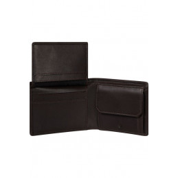 Samsonite Attack 2 Slg Pénztárca Ebony Brown