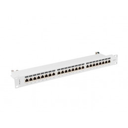 Lanberg 24-port Patch Panel 1U Grey