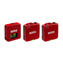 Rode Wireless GO III Compact Wireless Microphone System Red