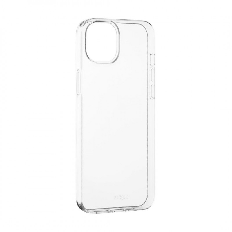 FIXED Vékony TPU AntiUV tok Apple iPhone 14 Plus telefonhoz, átlátszó