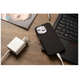 FIXED MagFlow telefontok MagSafe kompatibilis Apple iPhone 15 Pro Max-hoz, fekete