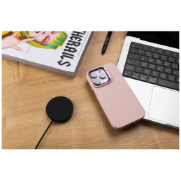 FIXED MagFlow telefontok MagSafe kompatibilis Apple iPhone 15 Pro-hoz, pink