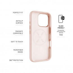 FIXED MagFlow tok Apple iPhone 16 Pro-hoz, pink