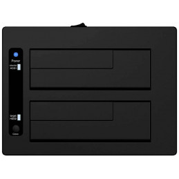 Raidsonic IcyBox IB-127CL-U3 Docking & Clone Station 2,5/3,5" USB3.0 Black